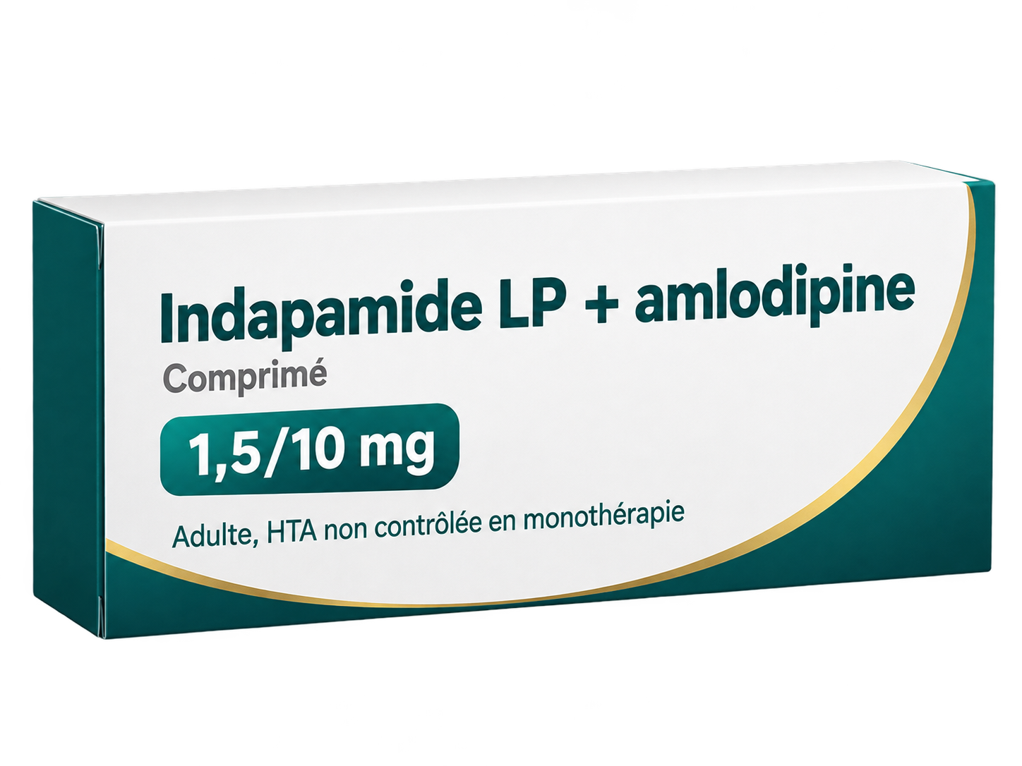Indapamide LP + amlodipine 1,5/10 mg