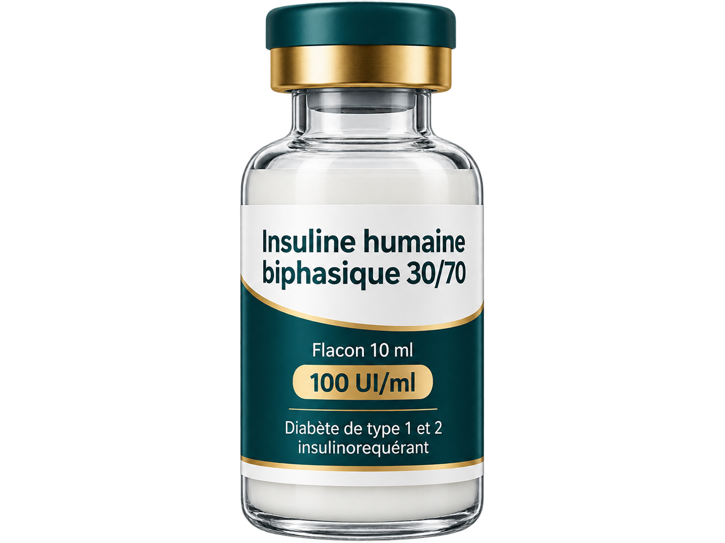 Insuline humaine biphasique 30/70 100 UI/ml